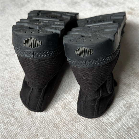 Palladium Pampa Hi Black Canvas Boots - Picture 5 of 7